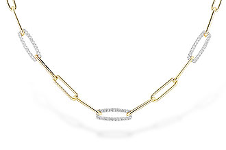 E301-63725: NECKLACE .75 TW (17 INCHES)