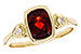 E301-67334: LDS RG 1.52 GARNET 1.58 TGW (8x6MM GAR)