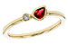 E302-56434: LDS RG .24 RUBY .26 TGW