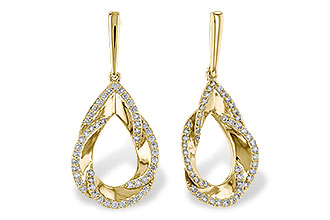 E302-56443: EARRINGS .50 TW