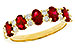 E302-58243: LDS WED RG 1.51 TW RUBY 1.80 TGW