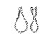 E302-60961: EARRINGS 1.00 TW
