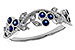 E302-62734: LDS WED RG .23 SAPPHIRE .29 TGW