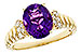 E303-45479: LDS RG 2.12 AMETHYST 2.26 TGW (10x8MM AMY)
