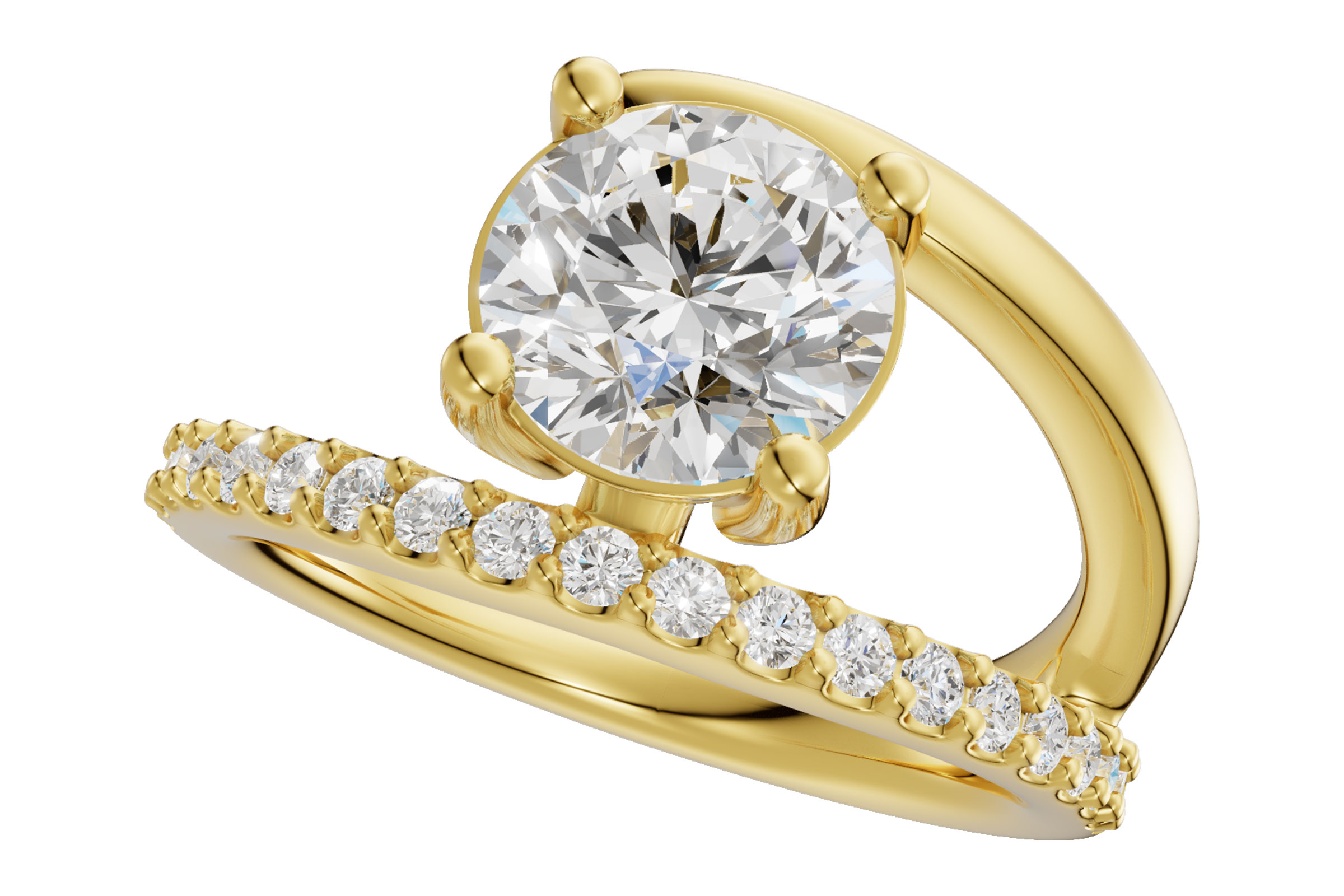 E303-45543: LDS SEMI DIA RG .33 TW