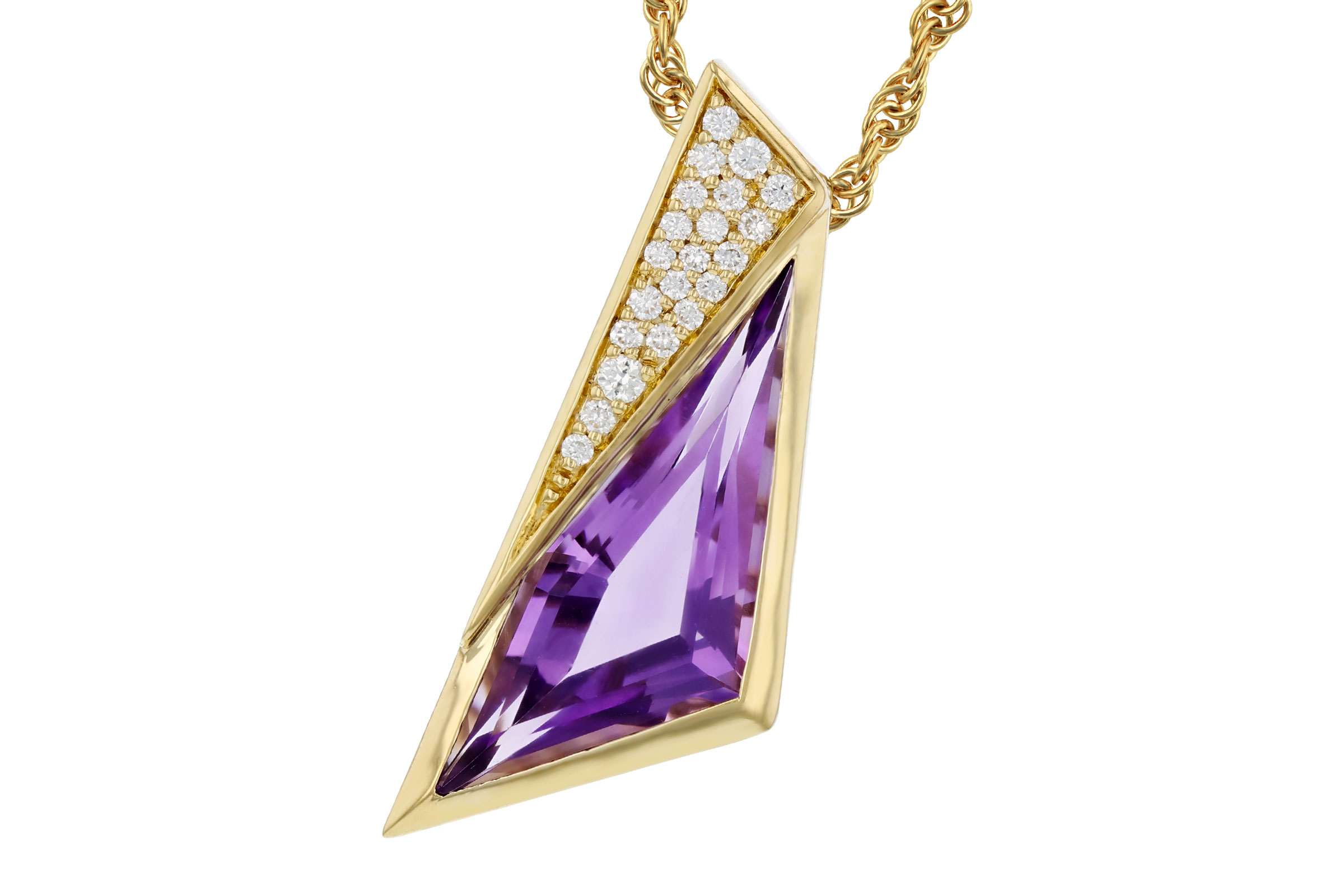 E303-47334: NECKLACE 2.24 AMETHYST 2.33 TGW