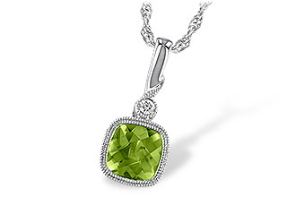 F211-70979: NECK .97 PERIDOT .99 TGW