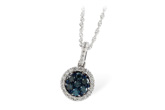 F215-31834: NECK .32 BLUE DIAS .54 TW