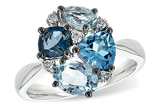 F217-10006: LDS RG 2.57 BLUE TOPAZ 2.65 TGW