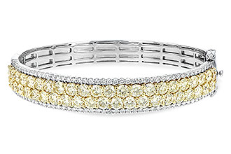 F217-11843: BANGLE 8.17 YELLOW DIA 9.64 TW