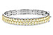 F217-11843: BANGLE 8.17 YELLOW DIA 9.64 TW