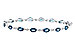 F218-05543: BRACELET 7.20 LONDON BLUE TOPAZ 7.36 TGW