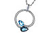 F218-06406: NECK 1.22 BLUE TOPAZ 1.40 TGW