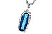 F218-07279: NECK 1.58 LONDON BLUE TOPAZ 1.70 TGW