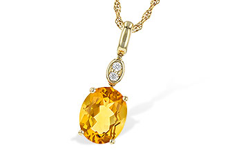 F218-07361: NECK 2.04 CITRINE 2.07 TGW (10x8MM CIT)