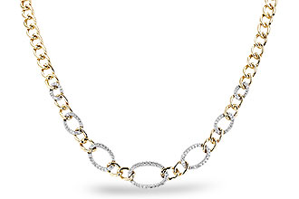 F301-64615: NECKLACE 1.15 TW (17 INCHES)