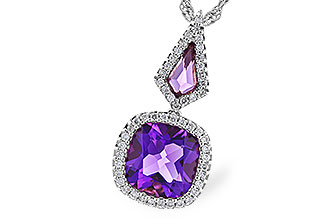 F301-67288: NECK 1.80 TW AMETHYST 1.96 TGW