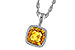 F301-70006: NECKLACE .75 CT CITRINE