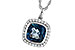 F301-70034: NECK 3.85 LONDON BLUE TOPAZ 4.15 TGW (9MM LBT)