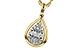 F301-71843: NECKLACE .08 BAG .16 TW