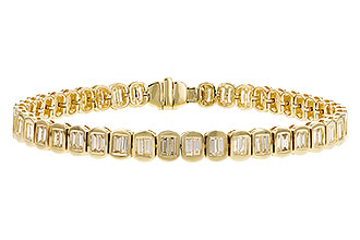 F302-54615: BRACELET 2.30 TW BAGUETTE (7")