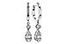 F302-54634: EARRINGS .11 BAG .28 TW