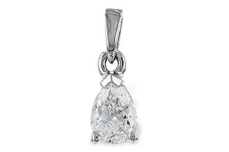 F302-56397: PENDANT .28 PEAR SHAPE