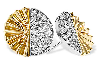 F302-60915: EARRINGS .75 TW