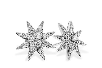 F302-60943: EARRINGS .50 TW