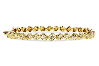 F302-61897: BANGLE 1.00 TW FANCY CUT DIAS