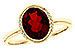 F303-46415: LDS RG 2.02 TW GARNET 2.05 TGW (9x7 GAR)