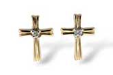 G028-07315: EARRINGS .03 TW