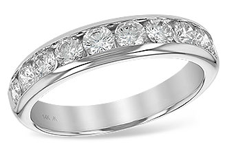 G120-78243: LDS WED RG 1.00 TW (10 STONES)