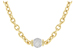 G211-70924: NECKLACE 1.27 TW (17.25 INCHES)