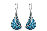 G215-31843: EARR 6.86 BLUE TOPAZ 7.05 TGW