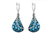 G215-31843: EARR 6.86 BLUE TOPAZ 7.05 TGW