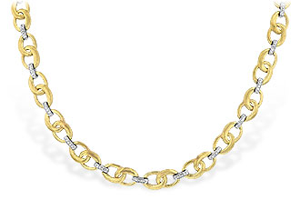 G217-15470: NECKLACE .60 TW (17 INCHES)