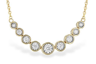 G218-04570: NECKLACE .25 TW