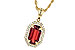 G218-05515: NECK 1.66 GARNET 1.75 TGW