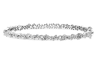 G300-73688: BANGLE .84 TW BAGUETTE DIAS