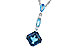 G300-75497: NECK 2.95 TW BLUE TOPAZ 3.00 TGW