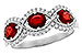 G300-76424: LDS WED RG 1.10 TW RUBY 1.35 TGW (6x4MM RUBY)