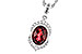 G301-63652: NECK 2.10 GARNET 2.24 TGW