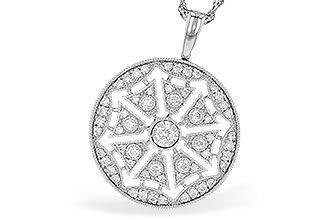 G301-63697: NECKLACE .38 TW