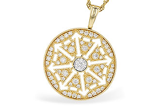 G301-63697: NECKLACE .38 TW
