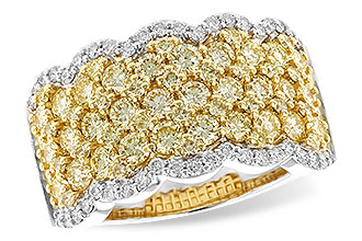 G301-65470: LDS DIA WED RG 1.90 YELLOW DIAS 2.20 TW