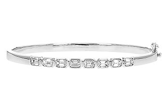G301-66415: BANGLE 2.00 TW EMERALD CUTS