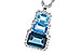 G301-66443: NECK 2.48 TW BLUE TOPAZ 2.64 TGW