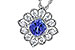 G301-66452: NECK .98 TANZANITE 1.24 TGW (6MM TANZ)