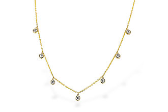 G301-70952: NECKLACE .32 TW (18")